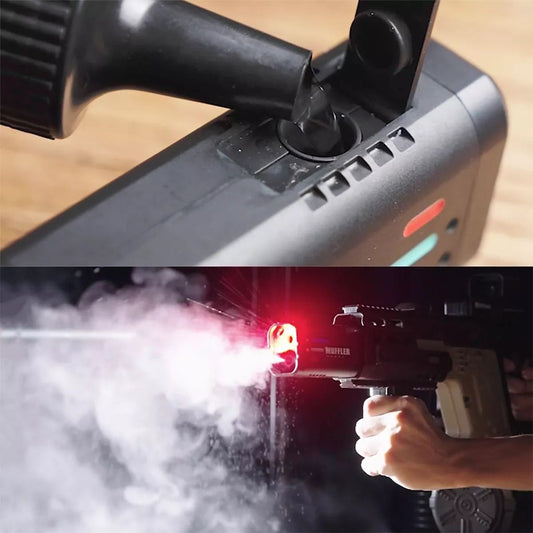 PISTOLA HIDROGEL VECTOR CON HUMO